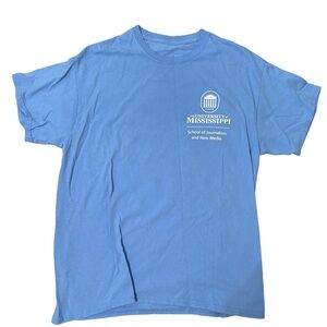 University of Mississippi School of Journalism and New Media Shirt Size Large